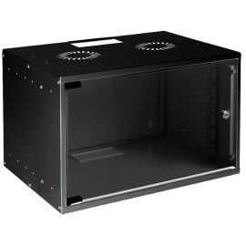Шафа MIRSAN 19", 7U, SOHO, 535x300 мм, максимально 30 кг, чорна
