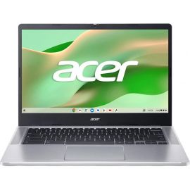 Ноутбук Acer Chromebook CB314-4H 14" FHD IPS, Intel C N100, 8GB, F128GB, UMA, ChromeOS, сріблястий