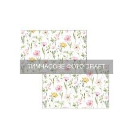 Набір серветок серв. ARDESTO Spring flowers 30х45см, 2шт, 100% поліестер, білий