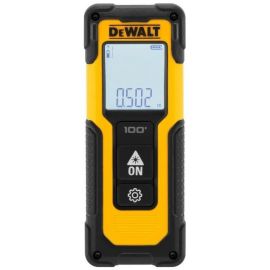 Далекомір лазерний DeWalt Li-lon 2хААА 30м +/- 3мм IP54 0.1кг