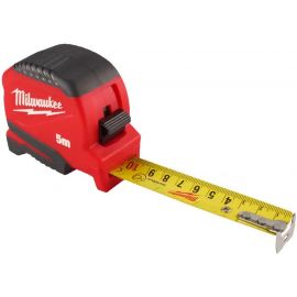 Рулетка Milwaukee Pro Compact, 5мх19мм з фіксатором змотування, АБС-пластик