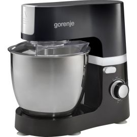Кухонна машина Gorenje 1500Вт, чаша-метал, корпус-пластік-7л, насадок-3, чорний