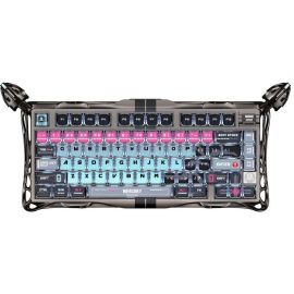 Клавіатура магнітна GravaStar Mercury V75 Pro 80keys, Magnetic Jade Gaming, 8K, USB-A, RGB, Cyberpunk