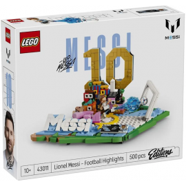 Конструктор LEGO Editions Football Ліонель Мессі — найкращі моменти футбольних матчів