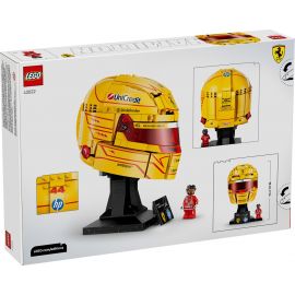 Конструктор LEGO Editions Formula 1 Шолом Льюїса Гамільтона з команди Scuderia Ferrari HP
