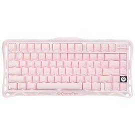 Клавіатура механічна GravaStar Mercury K1 80keys, GravaStar x Kailh Cheery Pink, EN, BT/WL/USB, Sakura Pink