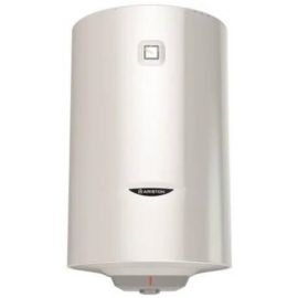 Водонагрівач електр. Ariston PRO1 R 80 V 1,8K PL EU круглий 80л, 1,8кВт, мех. кер-ння, С, Італія, білий