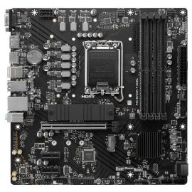 Материнcька плата MSI PRO B760M-P DDR4 s1700 B760 4xDDR4 M.2 HDMI DP D-Sub mATX