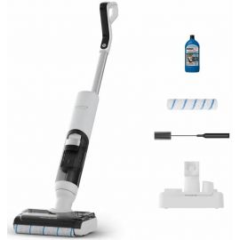 Пилосос Rowenta безпровідний X-Clean 5 Pro, 250Вт, вологе прибирання, конт пил -0.5л, вода -0.65л, автон. робота до 50хв, вага-4.2кг, микрофильтр, білий