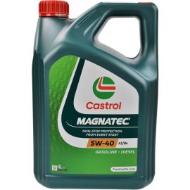 Олива моторна Castrol Magnatec 5W-40 4л (MG 5W40 A3/B4 4L) (15C9D1)
