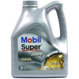 Олива моторна Mobil Super 3000 5W-40 4л (11-4) (150013)