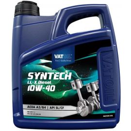 Олива моторна VATOIL SynTech LL-X Diesel 10W-40 4л (12-4 DIESEL) (50783)