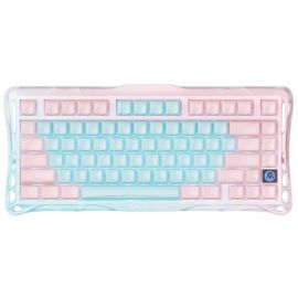 Клавіатура механічна GravaStar Mercury K1 Lite 80keys, GravaStar x BSUN Grey, BT/WL/USB, Aurora Mist