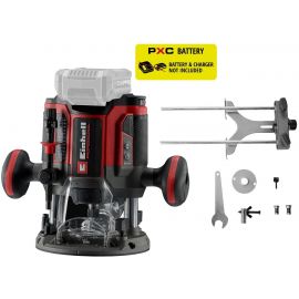 Фрезер акумуляторний Einhell Professional TP-RO 18/55 Li BL - Solo 18В цанга 6 та 8мм 10000-30000об/хв 2.56кг без АКБ та ЗП
