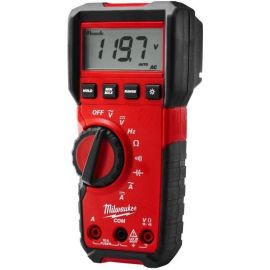 Мультиметр цифровий Milwaukee, 0-600В, широкий дисплей з підсвіткою, чохол, 2AAх1.5В, 0.4кг