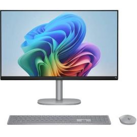 Комп'ютер персональний моноблок HP OmniStudio X 27" UHD IPS, Intel U7-256V, 16GB, F1TB, UMA, WiFi, кл+м, Win11, сріблястий