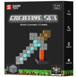 Магнітний конструктор Same Toy Creative Set Sword 48ел