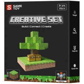 Магнітний конструктор Same Toy Creative Set Skyblock 48ел