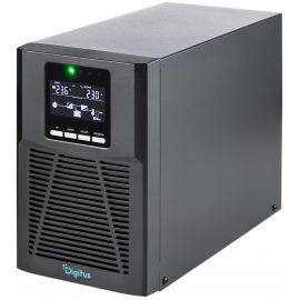 Джерело безперебійного живлення DIGITUS 1000VA/1000W, Tower, LCD, RJ45, RS232, USB, 8xC13