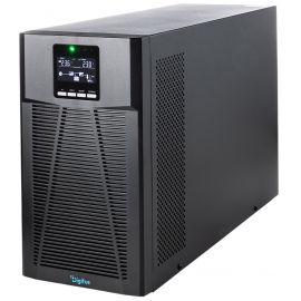 Джерело безперебійного живлення DIGITUS 3000VA/3000W, Tower, LCD, RJ45, RS232, USB, 8xC13+1xC19