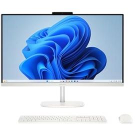 Комп'ютер персональний моноблок HP OmniStudio 27" FHD IPS, Intel 7-240H, 24GB, F512GB, UMA, WiFi, кл+м, DOS, білий