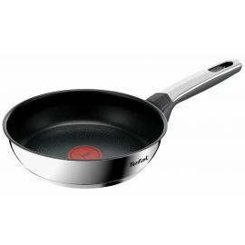Сковорода Tefal Emotion+, 20см, нержавіюча сталь, бакеліт, чорний