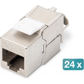 Модуль DIGITUS Keystone САТ 6А RJ45, STP, compact, 24 шт.