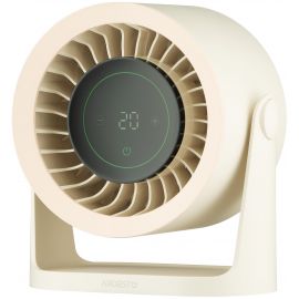 Вентилятор ARDESTO OneBreeze FT-M75BG настільний/настінний, 12см, ел. кер-ня, дисплей, акумулятор, USB-A Type-C, бежевий