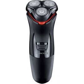 Бритва електр. Remington роторна Power Series, бритв.головок-3, от сети, сух., тример, чорно-червоний