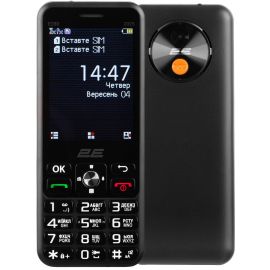 Мобільний телефон 2E E280 2025 2.8" 2SIM, 2x1500мА•год, чорний + Батарея