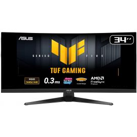 Монітор Asus 34" TUF Gaming VG34WQ5A 2xHDMI, 2xDP, 2xUSB, MM, VA, 3440x1440, 21:9, 200/400Hz, 0.5ms, DCI-P3 95%, CURVED, FreeSync, HDR400