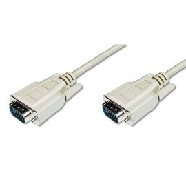 Кабель DIGITUS VGA (HDDB15M/M) 1.8м, білий