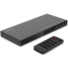 Перемикач DIGITUS 4x2 HDMI Matrix Switch / Multi-Viewer, 4K/30Hz
