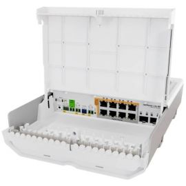 Комутатор MikroTik Cloud Smart Switch CSS610-8P-2S+OUT
