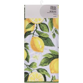 Килимок для сушіння посуду ARDESTO Sicilian lemons 38x51см, 100% поліестер, зелений