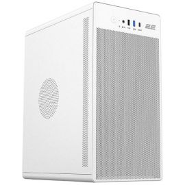 Комп'ютер персональний 2E Rational Intel i3-12100, 8Gb, F128GB+500GB, UMA, H610, 2E-V285W-400, Win11H+M365P1yr, білий