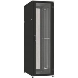 Шафа ZPAS 19", 42U, SZB IT, одностулкові передні та задні перфоровані двері, 600x800 мм, максимально 1500кг, сіра