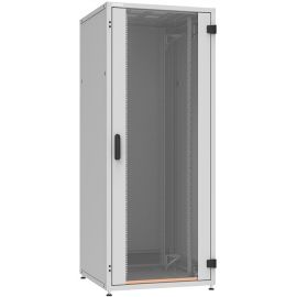 Шафа ZPAS 19", 42U, SZB IT, передні скляні двері, 800x600 мм, максимально 1500кг, чорна