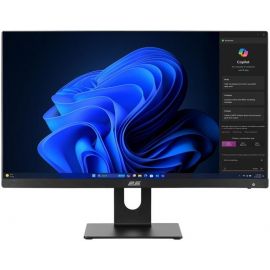 Комп'ютер персональний моноблок 2E Rational K6 23.8" FHD IPS Intel i3-12100, 8Gb, F128GB+500Gb, UMA, H610, K6.610, 120W, Win11H+M365P1yr, чорний