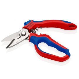 Ножиці для кабелів KNIPEX з подвійним гніздом 6мм хромовані 180мм