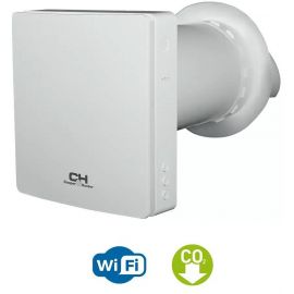 Рекуператор Cooper&Hunter Easy Vent 60м3/г Wi-Fi датчик СО2 Wi-Fi білий
