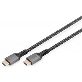Кабель DIGITUS HDMI (M/M), 8K, Ultra High speed/Ethernet, 3м, чорний
