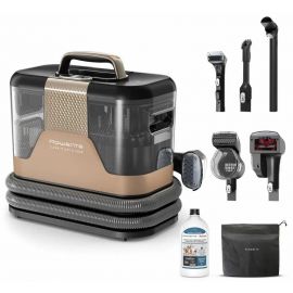 Пилосос Rowenta миючий Clean It Hot & Cold, 1150Вт, конт пил -1,5л, вода -2,3л, 13500 Па, 4 насадки, чорно-золотий