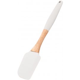 Лопатка ARDESTO Tasty Baking, 25см, силікон, дерево, сірий світлий