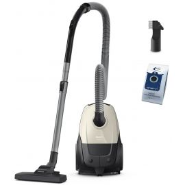 Пилосос Philips мішковий Series 1000, 750Вт, конт пил -3л, НЕРА, біло-сірий