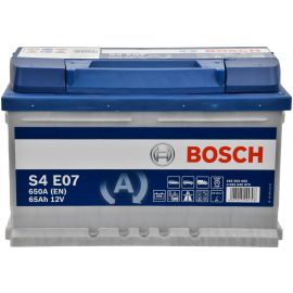 Акумулятор Bosch S4 12В 65Аг 650А R+ (0 092 S4E 070)