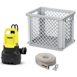 Насос дренажний KarcherSP 16.000 Flood Box 550Вт 16Куб·год висота 8м глибина 7м 4.85кг