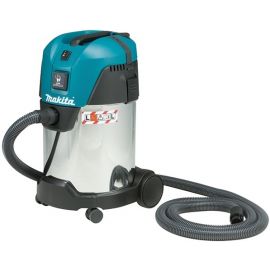 Пилосос професійний Makita VC3011L 1000Вт 210мБар контейнер 30л розетка 2600Вт 10.5кг