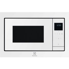 Мікрохвильова піч Electrolux вбудована, 25л, електрон. керування, 900Вт, гриль, дисплей, білий