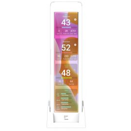 Дисплей зовнішній Zalman ZM-MF916, 269 x 70 x 15(В)мм, 60Hz, 1920 x 462, USB 9Pin, рамка біла
